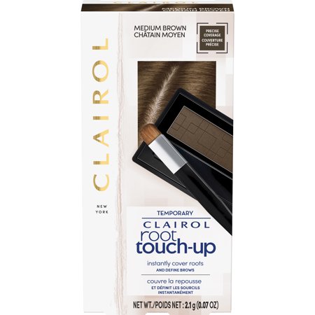 Clairol Root Touch-Up Temporary Hair Powder, Medium (Best Bleach To Use On Black Hair)