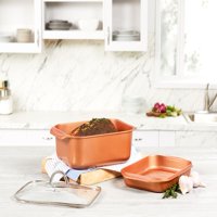 Copper Chef Wonder Cooker 3 Piece Cookware Set