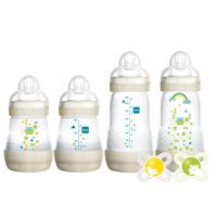 MAM Feed and Soothe Bottle Gif Set, 0+ Months, 6-Count, Unisex