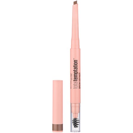 Soft Black Brow Liner - Maybelline New York Total Temptation Eyebrow Definer Pencil, Soft Brown, 0.005 oz