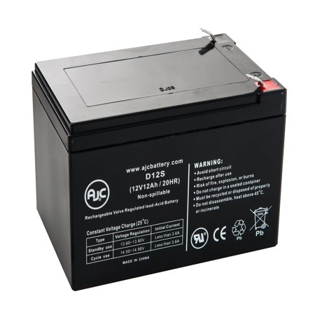 Pride Mobility BATLIQ1013 AGM 12 Volt 12 Ah Replacment 12Ah Battery - This is an AJC Brand (Best Agm Car Battery Brand)