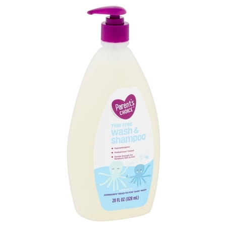 Parent's Choice Tear-Free Baby Wash & Shampoo, 28 fl