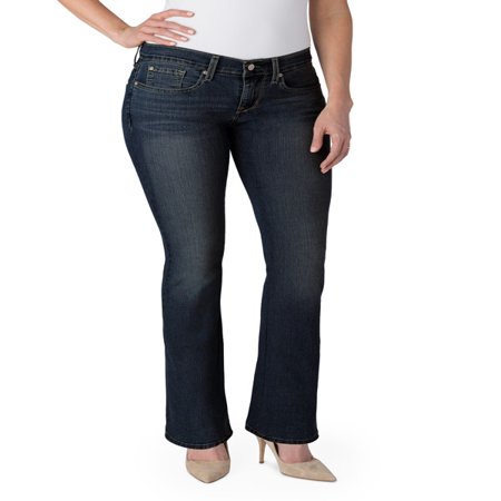 Signature by Levi Strauss & Co. Women's Curvy Bootcut