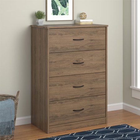 Mainstays 4-Drawer Dresser, Multiple Colors - Walmart.com