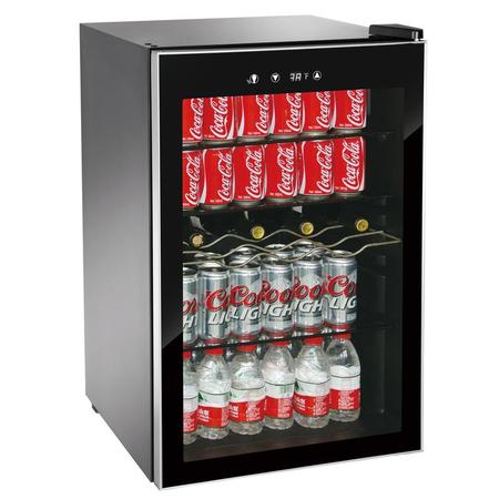 RCA 110 Can & 4 Bottle Beverage Center and Wine Cooler, (RMIS1530) (Fridge With Best Ice Maker)
