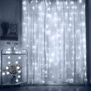 Indoor String Lights Torchstar 9 8ft X Led Curtain Lights Starry Christmas String Light Indoor