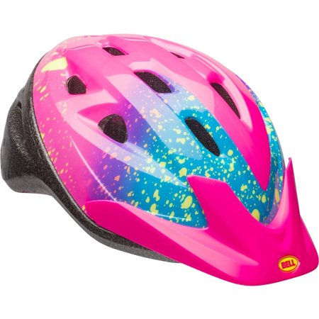 Bell Rally Girls Bike Helmet, Pink Splatter, Child 5+ (52-56cm ...