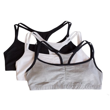 Women's Strappy Sports Bra, Style 9036, 3-Pack (10 Best Bras Ever)