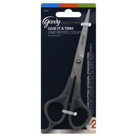 Goody Stainless Steel Scissors, Hair Trimming Scissors, 6.6 (Best Marijuana Trimming Scissors)