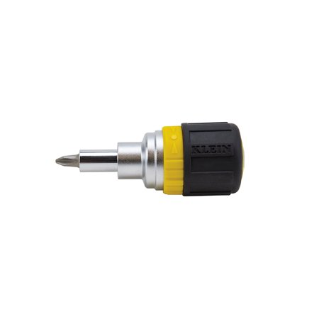 14mm Stubby Combination Ratcheting - Klein Tools 32593 6-in-1 Ratcheting Stubby Screwdriver