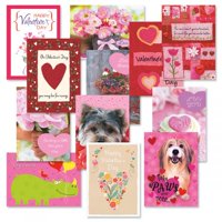 Valentine's Day Greeting Cards - Set of 12 ( 1 of each design)