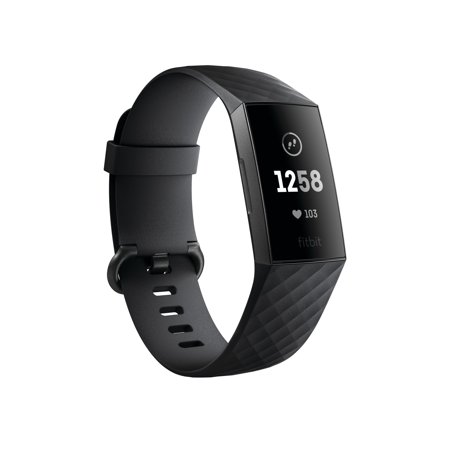 Fitbit Charge 3 Advanced Heart Rate + Fitness Tracker