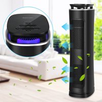 Air Purifier with True Hepa Filter, Air Purifier Odor Allergies Eliminator for Home, Smokers, Smoke, Dust, Mold and Pets, Air Cleaner with Night Light
