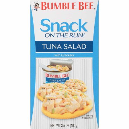 Bumble Bee Snack On The Run! Tuna Salad with Crackers, 3.5 oz (Best Rated Potato Salad)