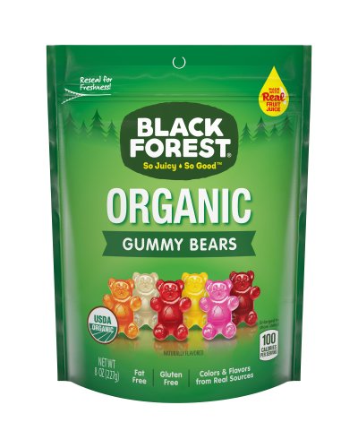 black forest organic gummy bears does it have coconut oil