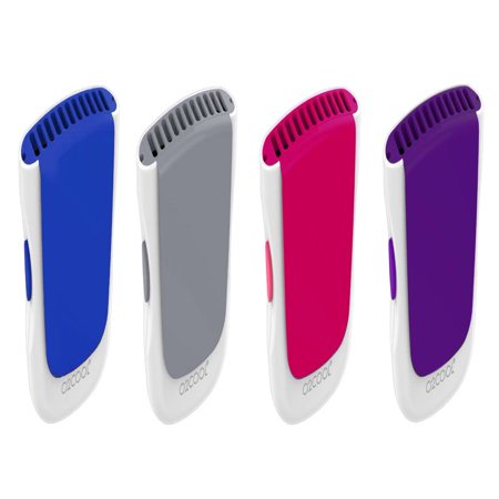 - o2cool Deluxe Necklace Fan Color Series - Colors May Vary - 1 Fan Included