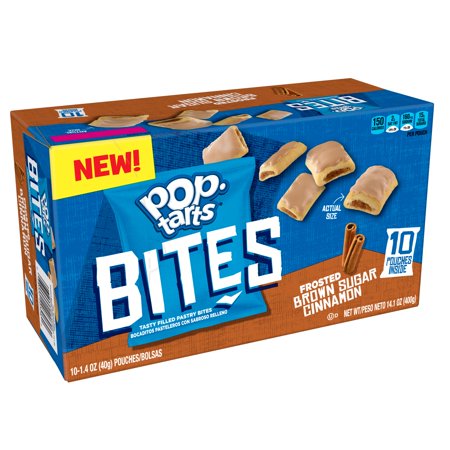 Kellogg's Pop-Tarts Bites Frosted Brown Sugar Cinnamon 14.1 Oz