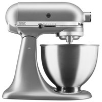 KitchenAid Deluxe 4.5 Quart Stand Mixer, Silver (KSM88SL)