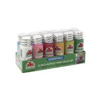 Apple Barrel Essentials 12 Color Paint Set
