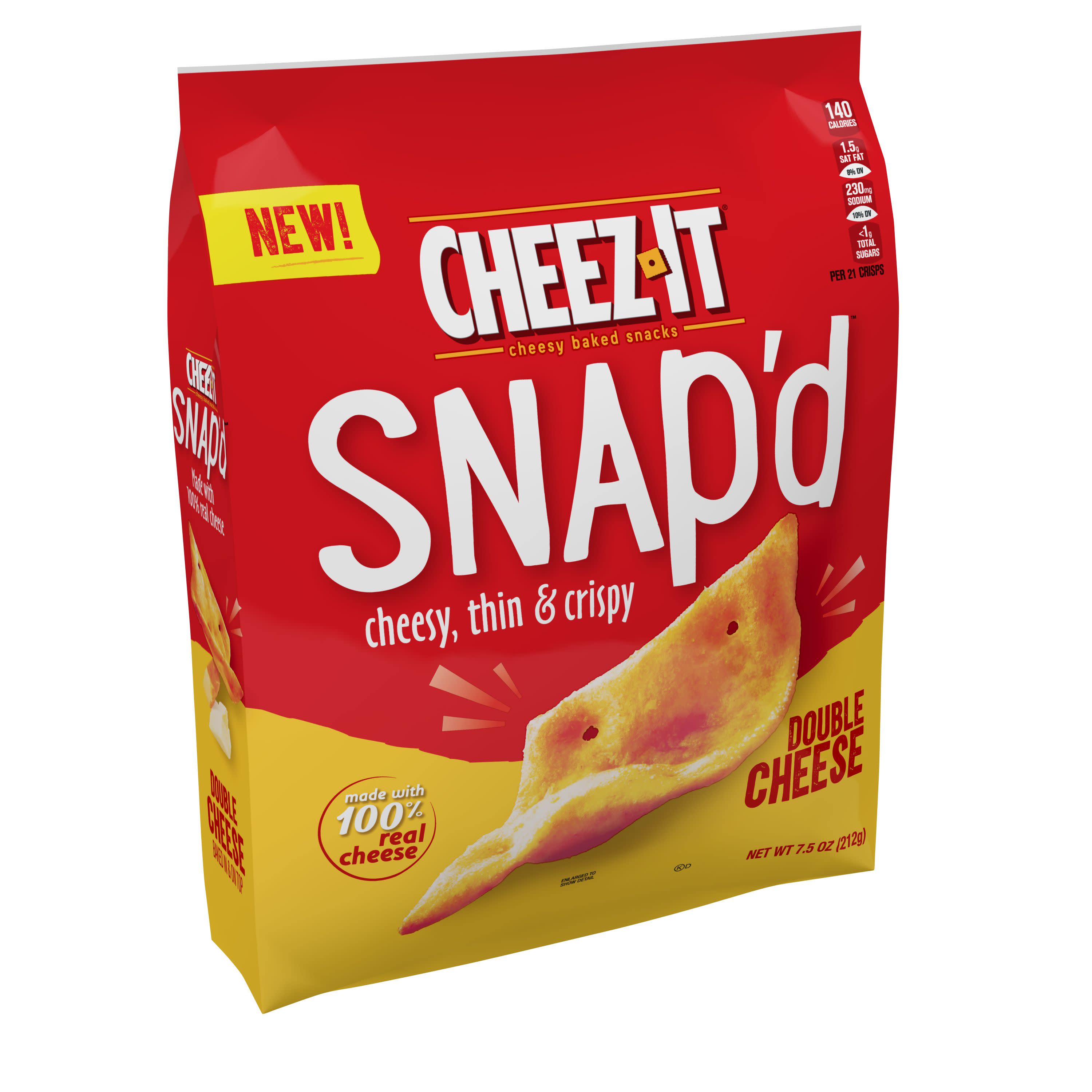 cheez it snap'd flavors