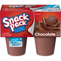 (3 Pack) Snack Pack Chocolate Pudding Cups, 4 Count