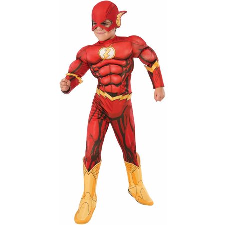 Flash Deluxe Child Halloween Costume (Best Halloween Costumes Ever)