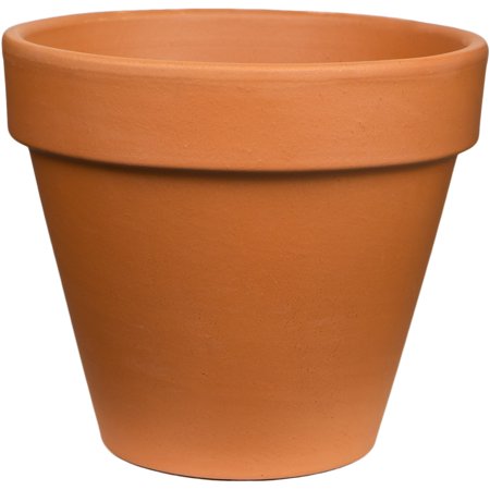 pot clay terra cotta inch planter pennington walmart