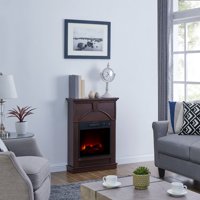 Bold Flame 48 inch Electric Fireplace in Dark Chocolate