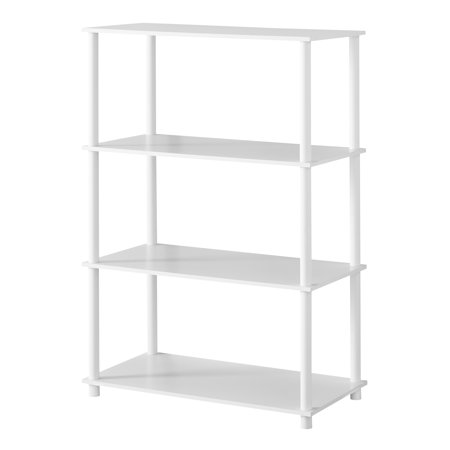 - Mainstays No Tools 6 Cube Standard Storage Bookshelf, Multiple Colors