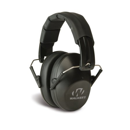 WALKERS GAME EAR PRO LOW PROFILE FOLDING MUFF EARMUFF 31 DB (Best In Ear Hearing Protection For Shooting)