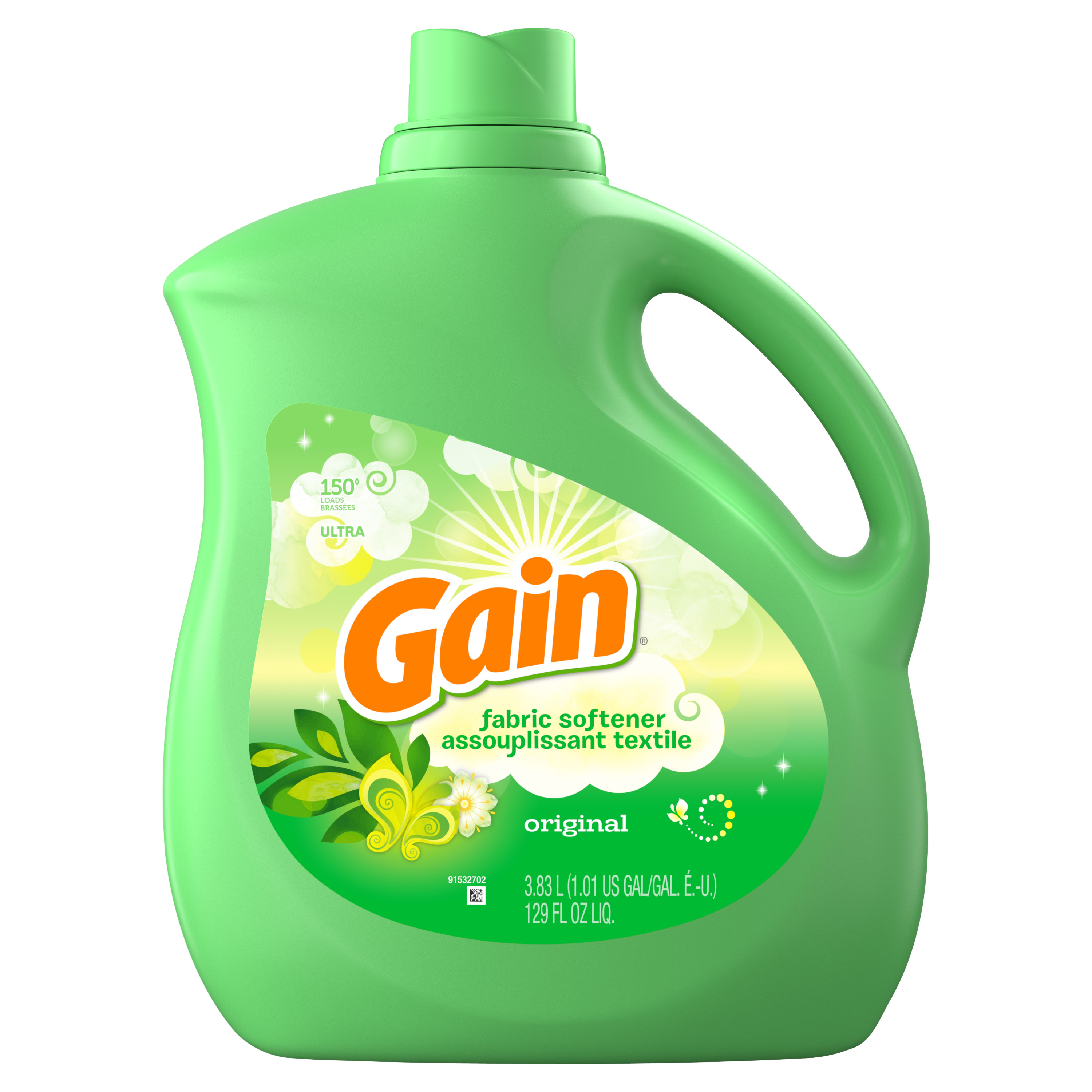 Gain Aroma Boost Liquid Laundry Detergent With Gain Fabric Softener ...