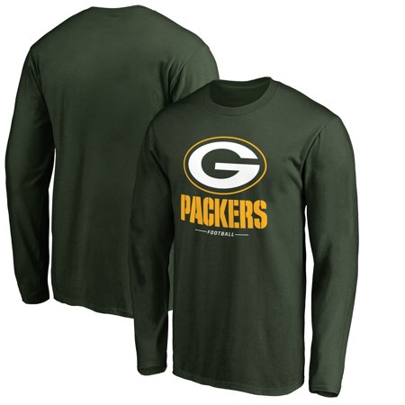 - Green Bay Packers NFL Pro Line by Fanatics Branded Team Lockup Long Sleeve T-Shirt - Green