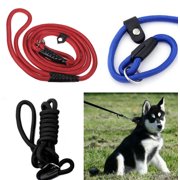 59" Pet Dog PUPPY Nylon Rope Training P Leash Slip Lead Strap Collar US Shipping
