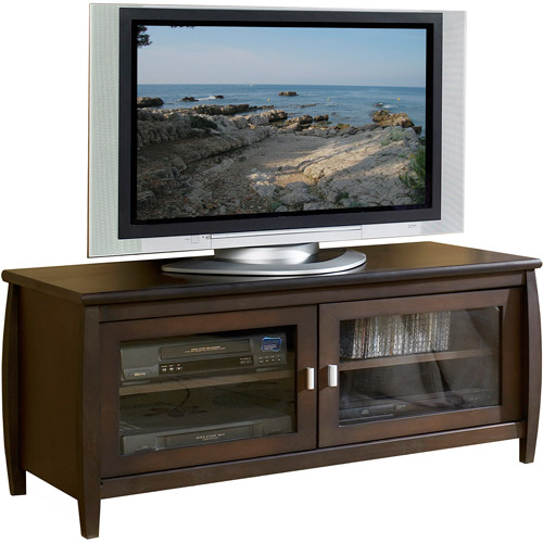 TechCraft Walnut TV Stand, for TVs up to 52''