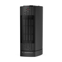 Lasko Ultra Slim Electric Tower Heater, Black