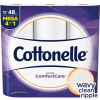 Cottonelle Ultra Comfort Care Toilet Paper, 12 Mega Rolls
