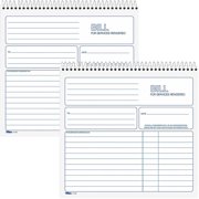 Invoice Books - 2 pack tops top4133 2 part carbonless wirebound invoice book