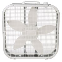 Lasko 20" Box 3-Speed Fan, Model #B20200, White