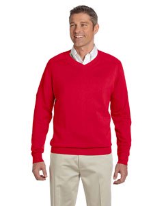 Mens V-neck Silk Sweater - Devon & Jones Men's V-Neck Sweater
