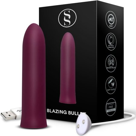 Blazing Bullet Pocket Rocket Rechargeable Waterproof Personal (Best Male Masturbation Device)