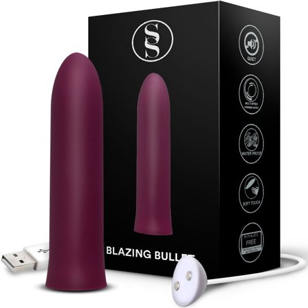 Blazing Bullet Pocket Rocket Rechargeable Waterproof Personal (Best Silver Bullet Vibrator)