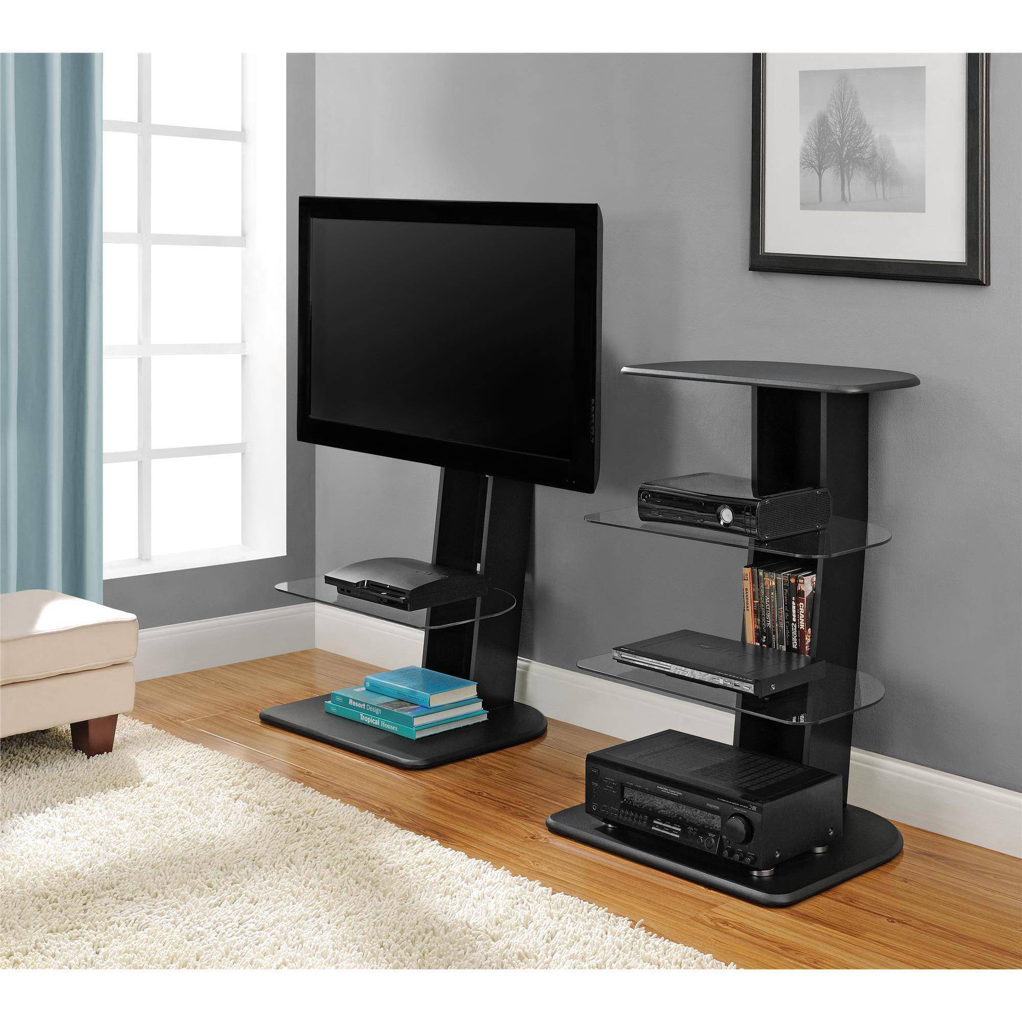 Altra Galaxy TV Stand with Mount for TVs up to 50'', Multiple Finishes