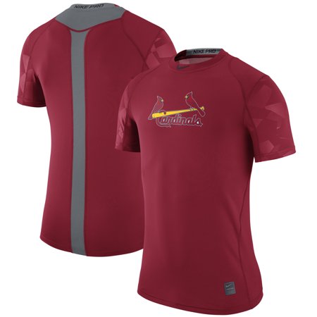 - St. Louis Cardinals Nike Pro Cool Performance T-Shirt - Red