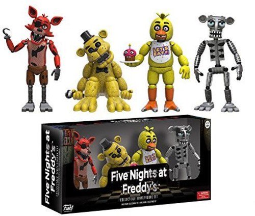 Night Garden Toy - FUNKO ARTICULATED ACTION FIGURE: FIVE NIGHTS AT FREDDY'S - 4 FIGURE PACK (2), SET 1