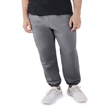 fruit of the loom men's dual defense elastic bottom sweatpants