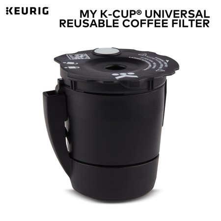 Keurig My K-Cup Universal Reusable Ground Coffee Filter, Compatible with All Keurig K-Cup Pod Coffee Makers (2.0 and (Best Keurig Refillable Cup)