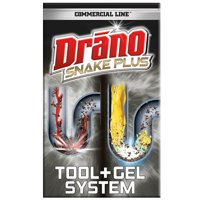 Drano Snake Plus Tool + Gel System, Commercial Line