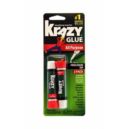 Krazy Glue KG517 Instant Krazy Glue All Purpose 0.07-Ounce (Best All Purpose Glue)