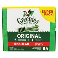 Greenies Regular Size Dental Dog Treats, 54 Oz