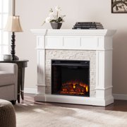 White Electric Fireplaces